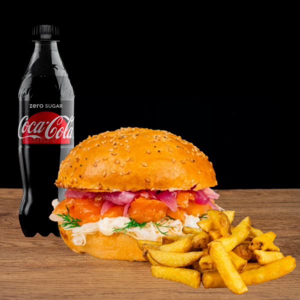 Menu burger moderno