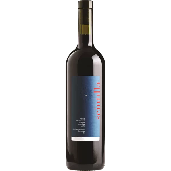 Vino rosso scintilla 0,7